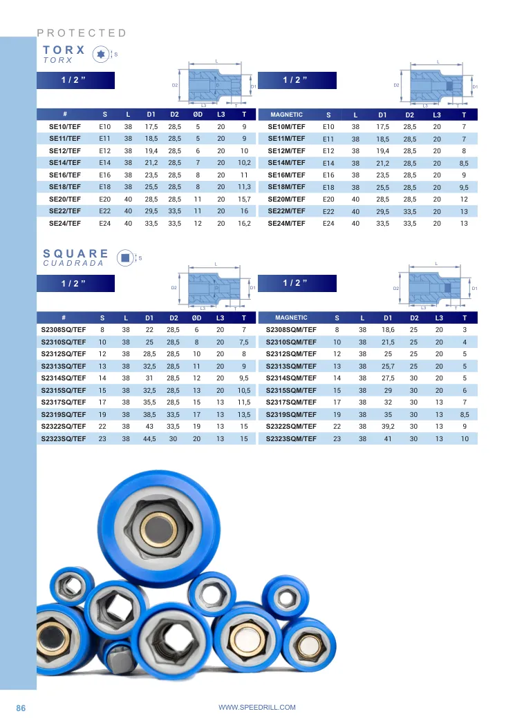 Hoja de catálogo · página PDF 86 · S2314SQ/TEF