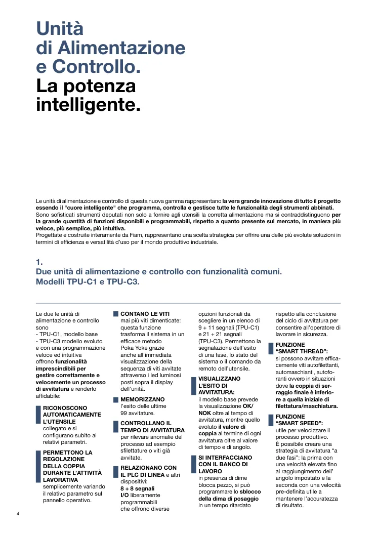 Hoja de catálogo · página PDF 4 · TPU-C3
