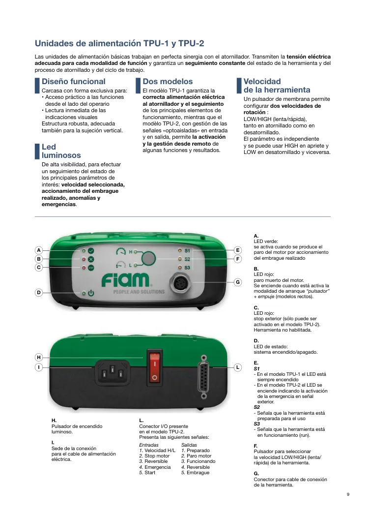 Hoja de catálogo · página PDF 9 · CABLE DE CONEXIÓN