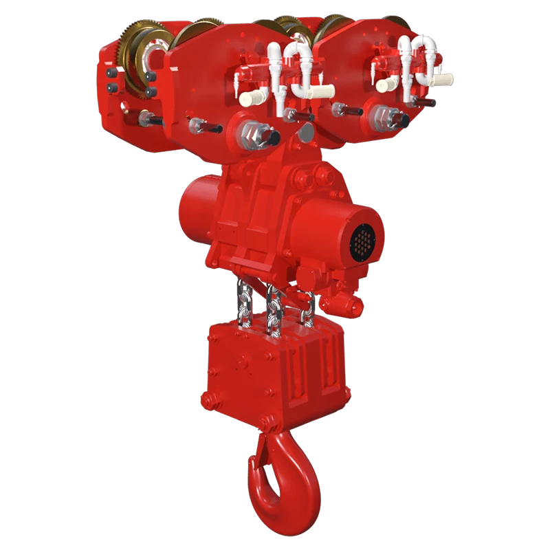 RED ROOSTER LIFTING TMH-60T-AT60-2S Air Hoist & Trolley — Carros y conjuntos de elevación · neumático