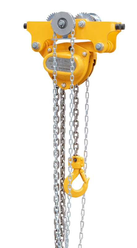 KITO VAN LEUSDEN Low Headroom Hoist & Trolley — Carros y conjuntos de elevación · manual