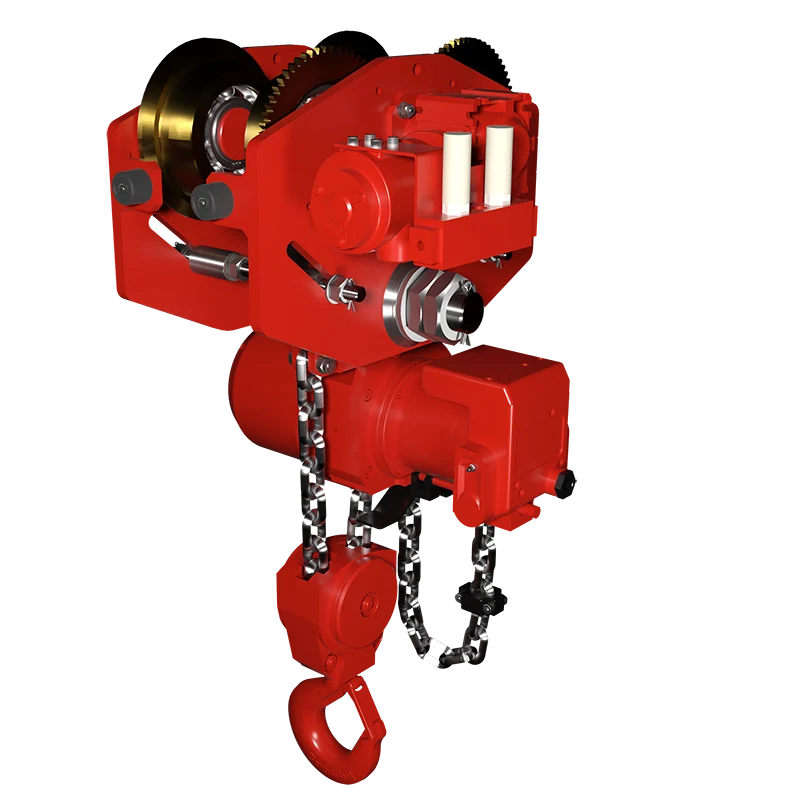 RED ROOSTER LIFTING TCR-6000/2-AT6S Air Hoist & Trolley — Carros y conjuntos de elevación · neumático