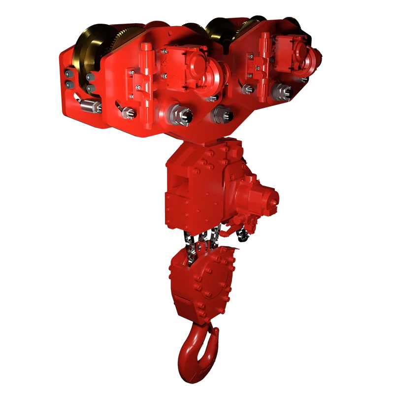 RED ROOSTER LIFTING TNC-37.5TW-AT25-2S Air Hoist & Trolley — Carros y conjuntos de elevación · neumático