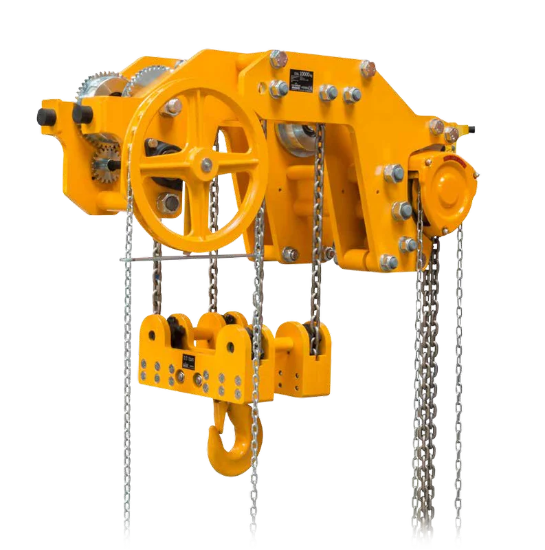 KITO VAN LEUSDEN Ultra Low Headroom Hoist & Trolley — Carros y conjuntos de elevación · manual