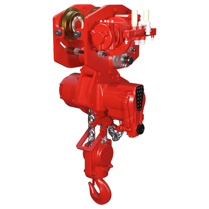 RED ROOSTER LIFTING TMH-10T-AT10S Air Hoist & Trolley — Carros y conjuntos de elevación · neumático