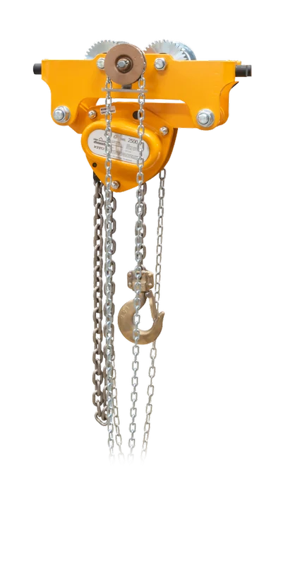 KITO VAN LEUSDEN ATEX Low Headroom Hoist & Trolley — Carros y conjuntos de elevación · manual