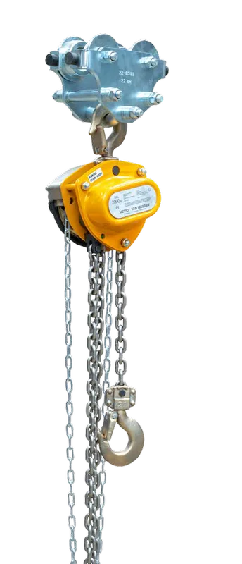 KITO VAN LEUSDEN ATEX Hoist & Trolley — Carros y conjuntos de elevación · manual
