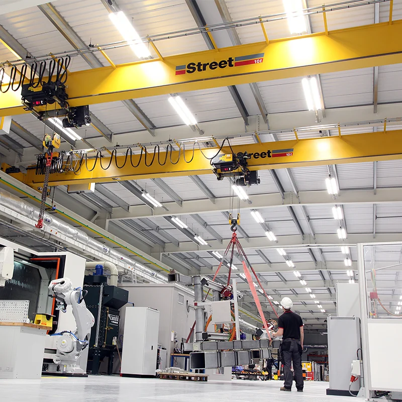 STREET CRANE ZX Hoist Single Girder Crane — Puentes grúa