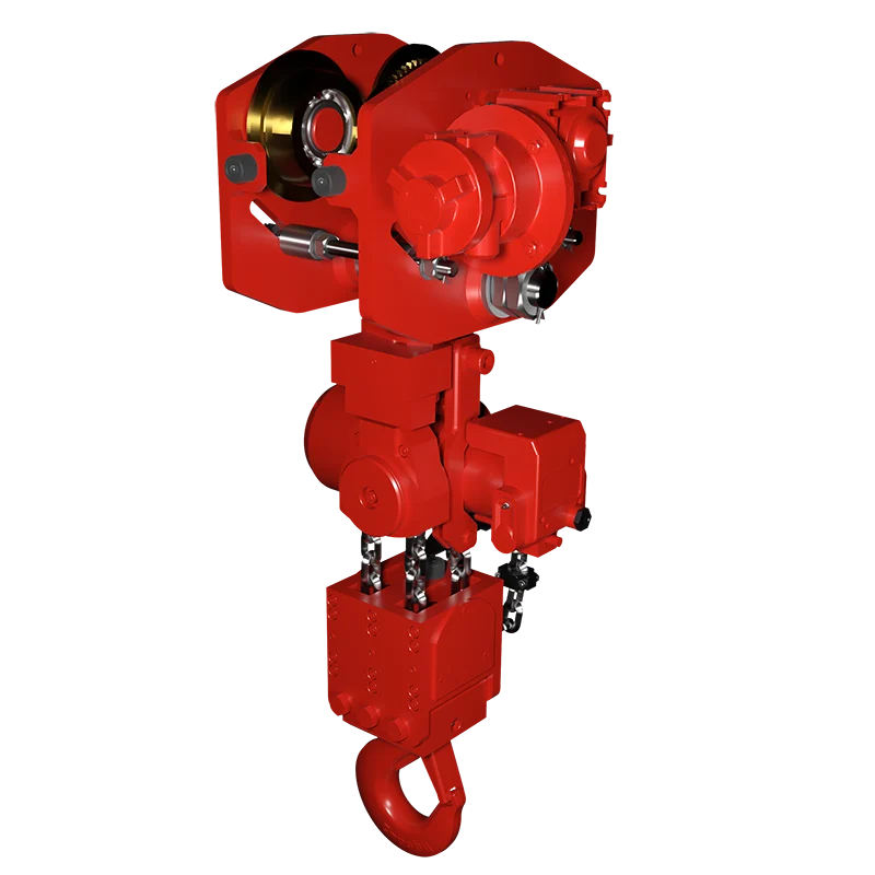 RED ROOSTER LIFTING TCR-12000/4-AT10S Air Hoist & Trolley — Carros y conjuntos de elevación · neumático