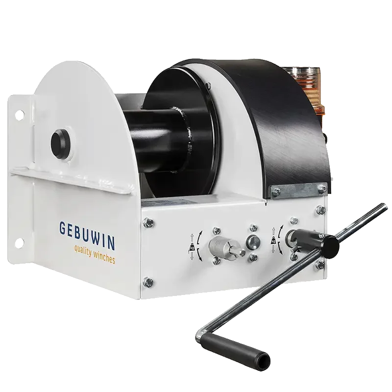 GEBUWIN DW1000 BATTERY DRILL WORM GEAR WINCH — Cabrestantes · manual