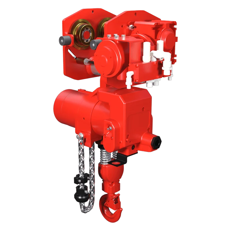 RED ROOSTER LIFTING TCR-1000/2-AT2S Air Hoist & Trolley — Carros y conjuntos de elevación · neumático