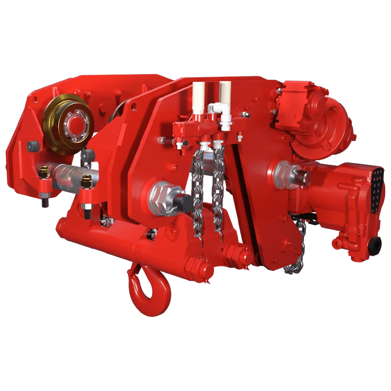 RED ROOSTER LIFTING TMH-12000/4-ULHR Ultra Low Headroom Air Hoist — Carros y conjuntos de elevación · neumático