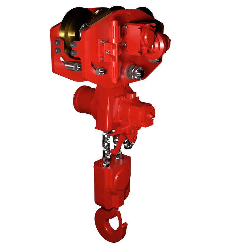RED ROOSTER LIFTING TNC-25TW-AT25S Air Hoist & Trolley — Carros y conjuntos de elevación · neumático