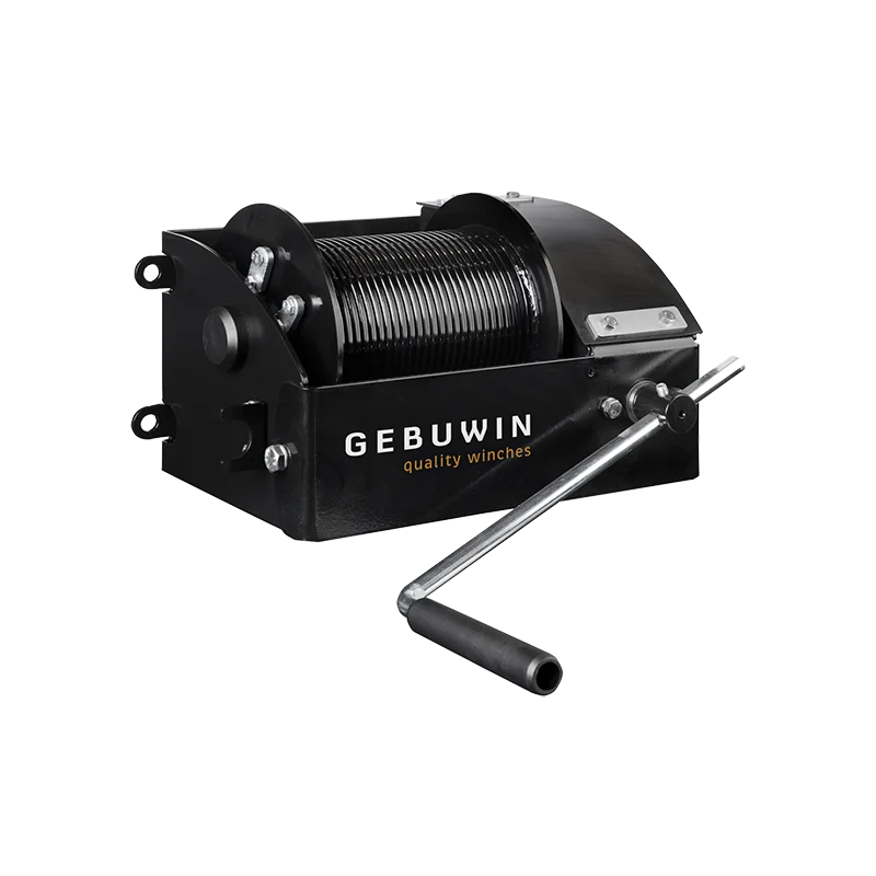 GEBUWIN TW300 Theatre Worm Gear Hand Winch — Cabrestantes · manual