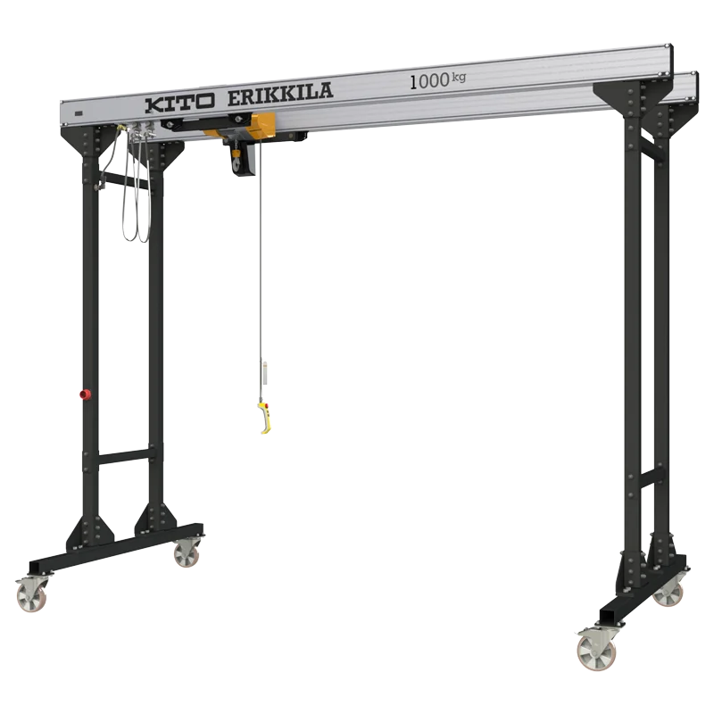 Double Girder Flat Cable Portal Crane
