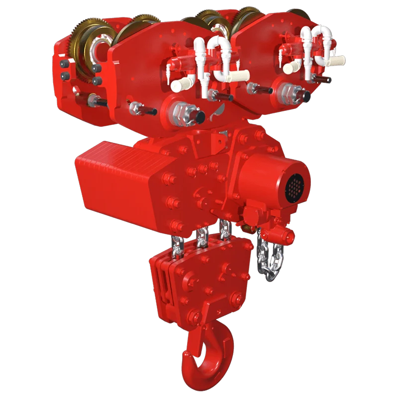RED ROOSTER LIFTING TMH-37.5T-AT37.5-2S Air Hoist & Trolley — Carros y conjuntos de elevación · neumático