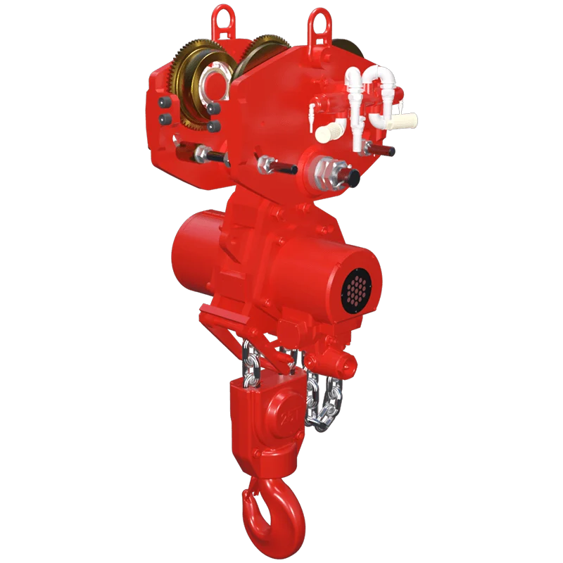 RED ROOSTER LIFTING TMH-25T-AT25S Air Hoist & Trolley — Carros y conjuntos de elevación · neumático