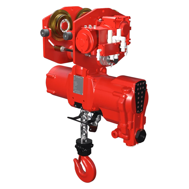 RED ROOSTER LIFTING TMH-3000-AT3S Air Hoist & Trolley — Carros y conjuntos de elevación · neumático