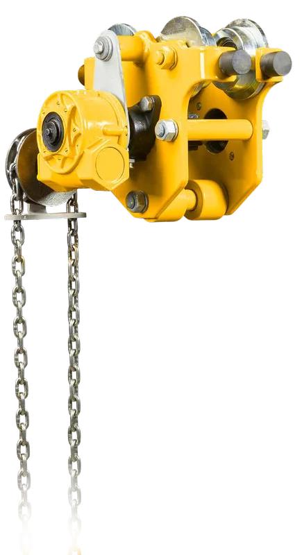 KITO VAN LEUSDEN HD3C Rack & Pinion Trolley — Carros y conjuntos de elevación · manual