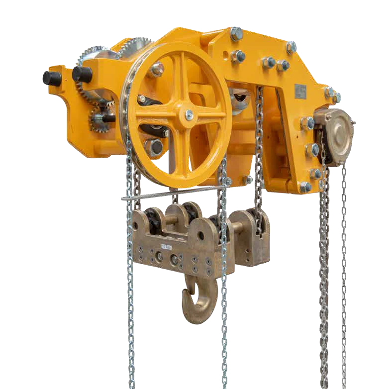 KITO VAN LEUSDEN ATEX Ultra Low Headroom Hoist & Trolley — Carros y conjuntos de elevación · manual