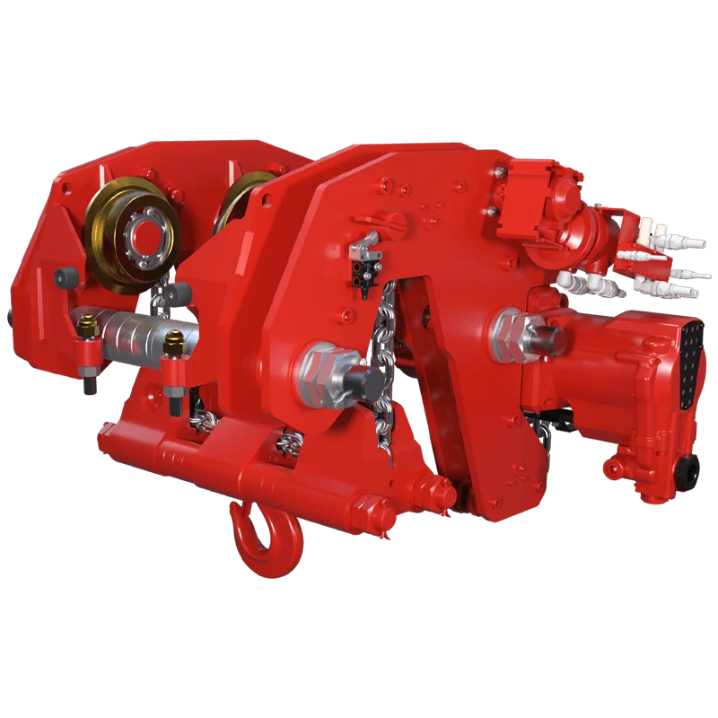 RED ROOSTER LIFTING TMH-6000-ULHR Ultra Low Headroom Air Hoist — Carros y conjuntos de elevación · neumático