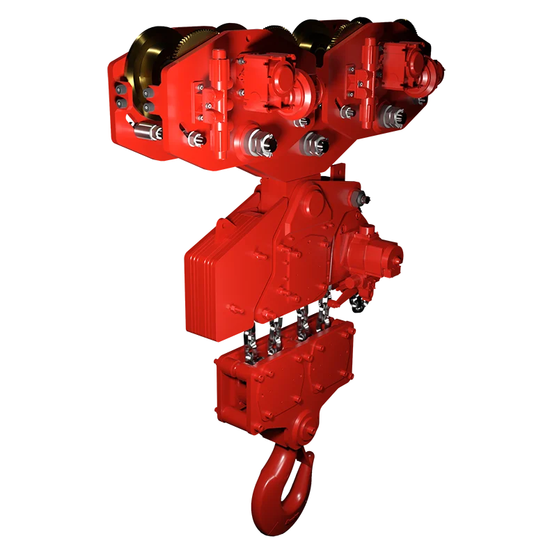 RED ROOSTER LIFTING TNC-50TW/4-AT50-2S Air Hoist & Trolley — Carros y conjuntos de elevación · neumático