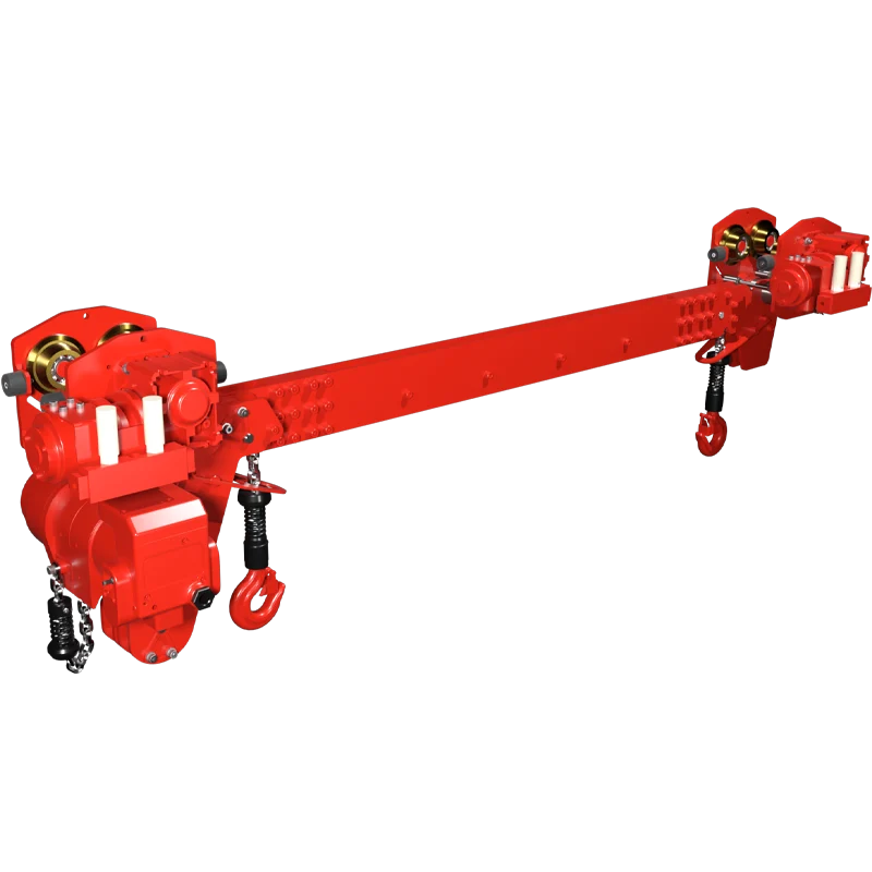 RED ROOSTER LIFTING TCR / TMH Series Bag Handling Hoists — Carros y conjuntos de elevación · neumático