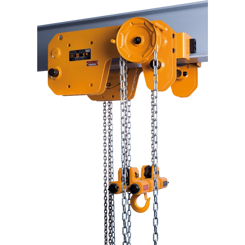KITO SHB020 Low Headroom Manual Chain Hoist — Carros y conjuntos de elevación · manual