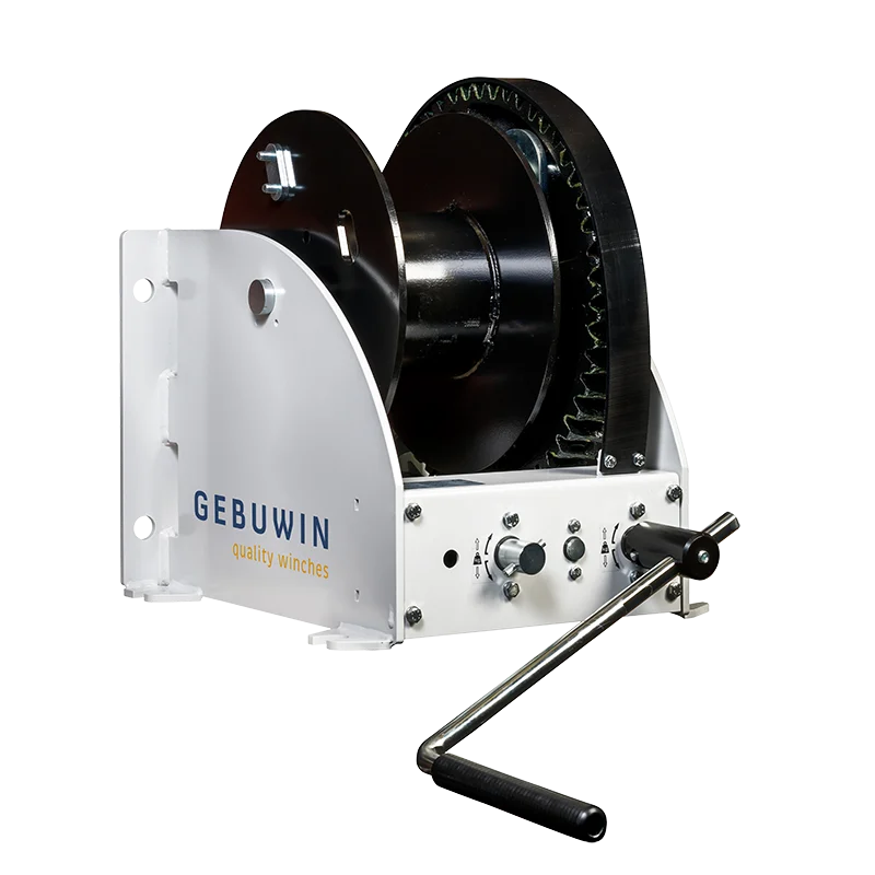 GEBUWIN WW2000-7500 Worm Gear Hand Winch — Cabrestantes · manual