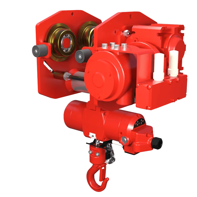 RED ROOSTER LIFTING TCR-250-AT2S Mini Air Hoist & Trolley — Carros y conjuntos de elevación · neumático